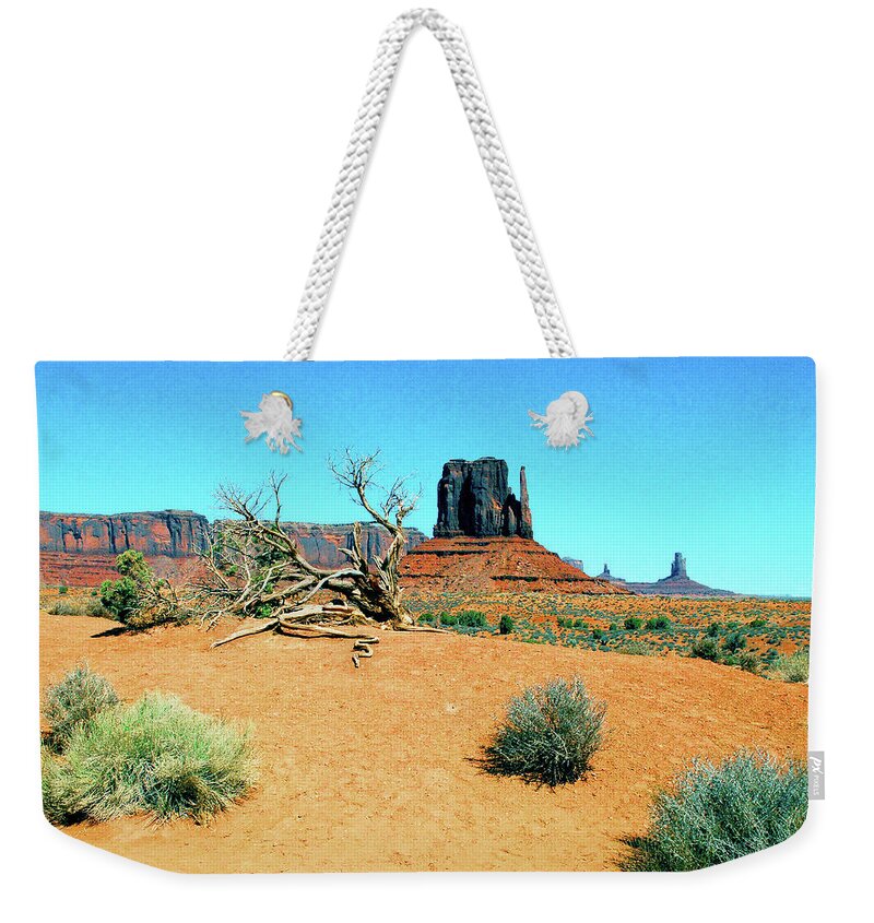 Utah Weekender Tote Bag featuring the photograph Mitten #1 by Frank Houck