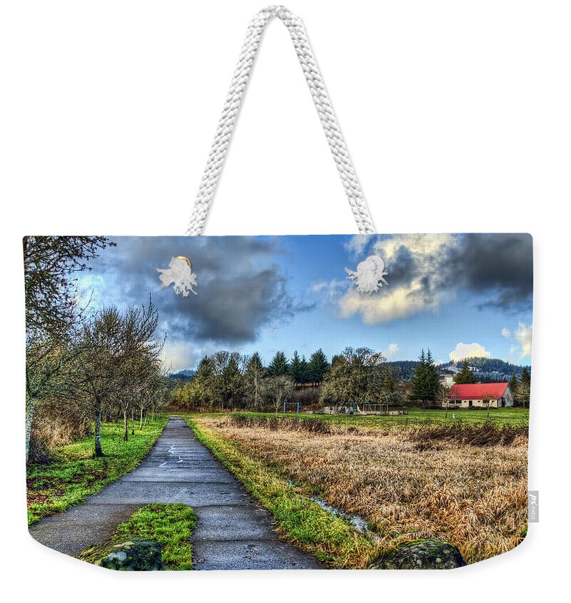  Weekender Tote Bag featuring the photograph MLK Park, Corvallis Oregon by Wendell Ward