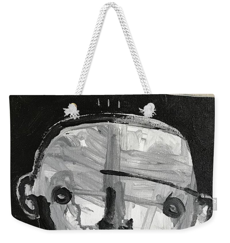  Abstract Weekender Tote Bag featuring the painting MMXVII Memories No 4 by Mark M Mellon