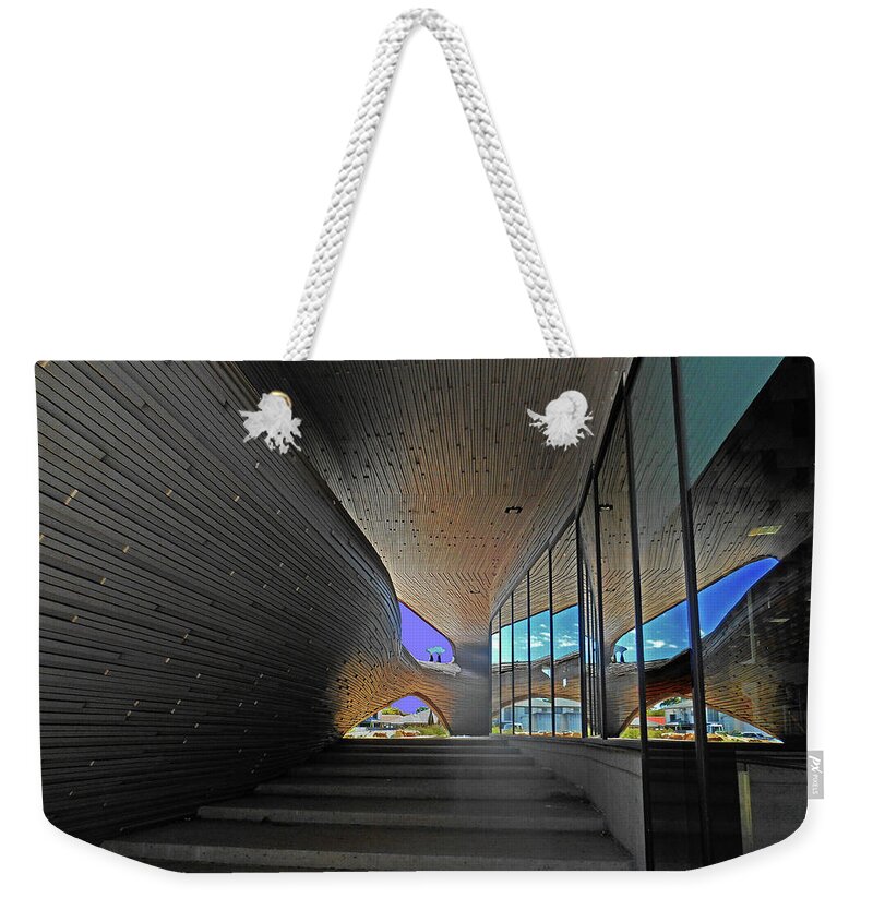 Modern Weekender Tote Bag featuring the photograph Modern Living by Mark Blauhoefer