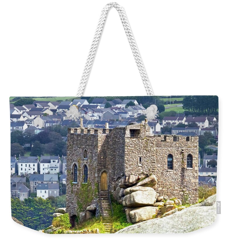 Carn Brea Weekender Tote Bag featuring the photograph Modern Neighbours by Terri Waters
