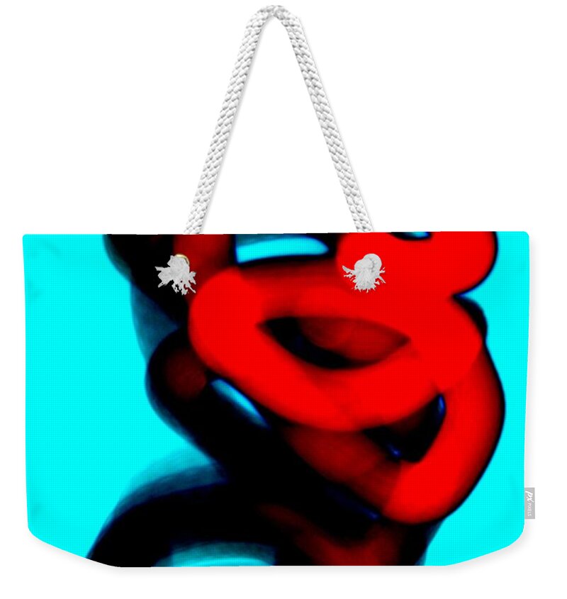 Abstract Weekender Tote Bag featuring the photograph In Hopes Of by M Pace