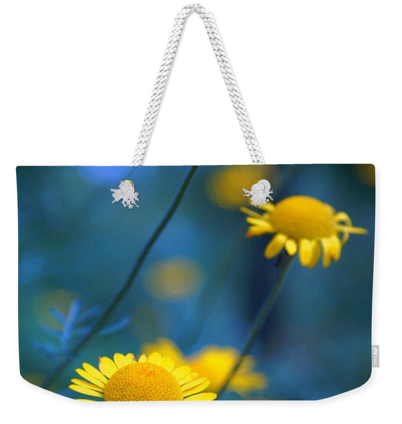 Daisies Weekender Tote Bag featuring the photograph Momentum 04a by Variance Collections