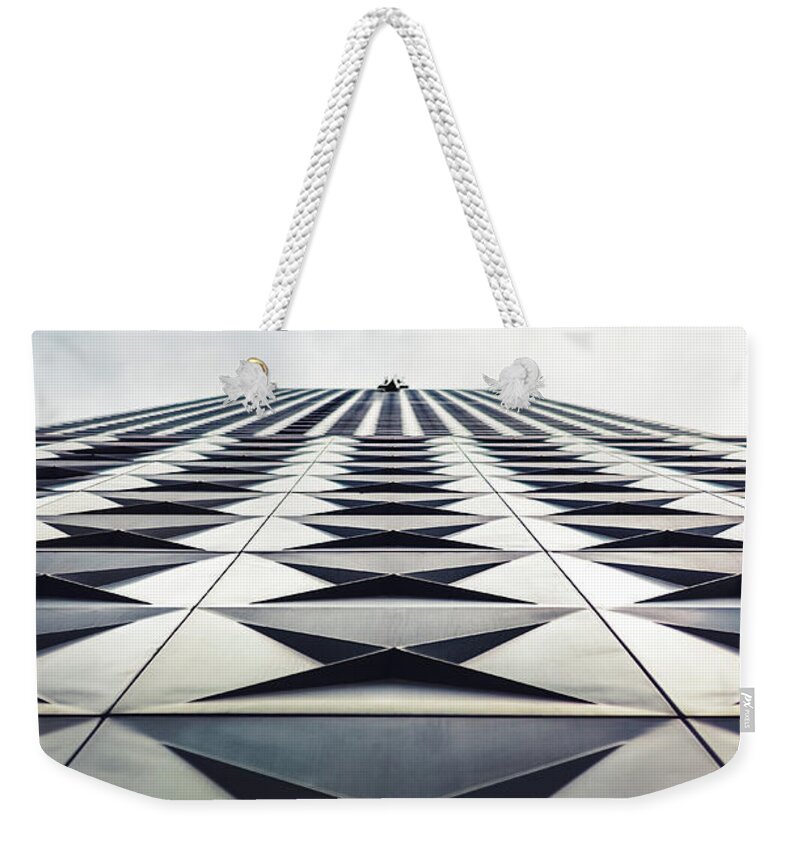 Dallas Weekender Tote Bag featuring the photograph Monolith by Peter Hull