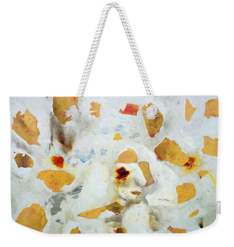 Abstract Weekender Tote Bag featuring the photograph Monte Palace by Matt Cegelis