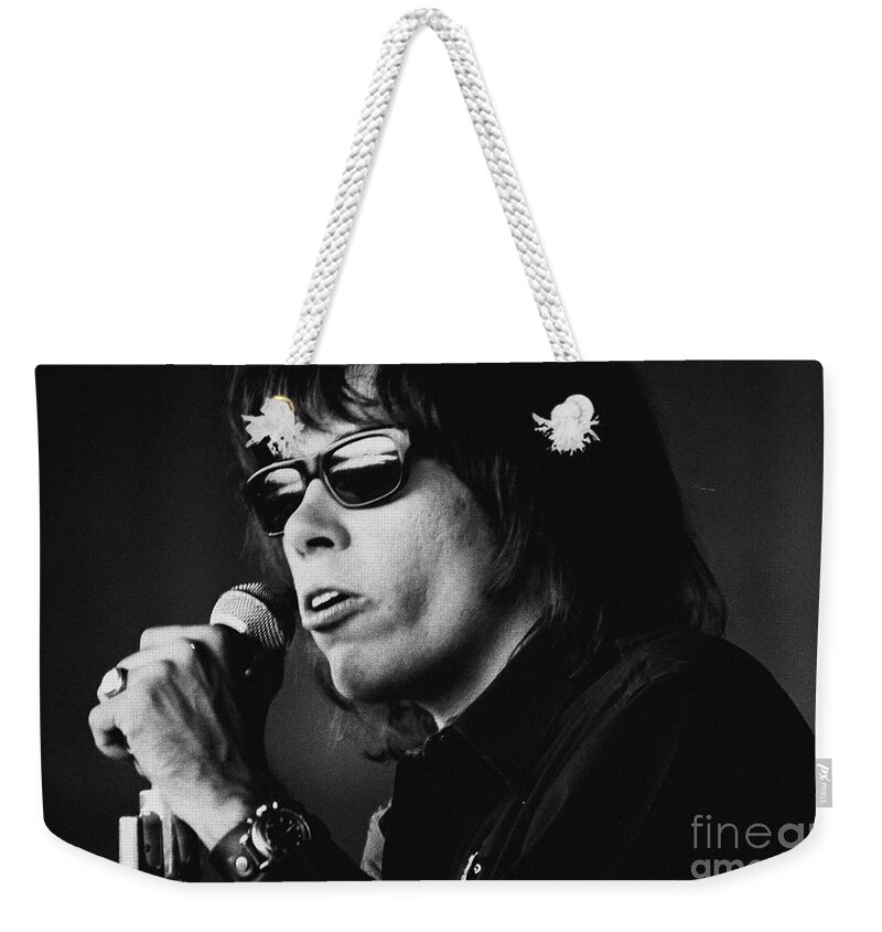 Monterey Pop Festival Weekender Tote Bag featuring the photograph Monterey Pop Festival-E068 by Dave Allen