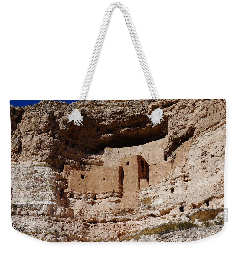 Puebloan Weekender Tote Bag featuring the photograph Montezuma Castle by Tranquil Light Photography