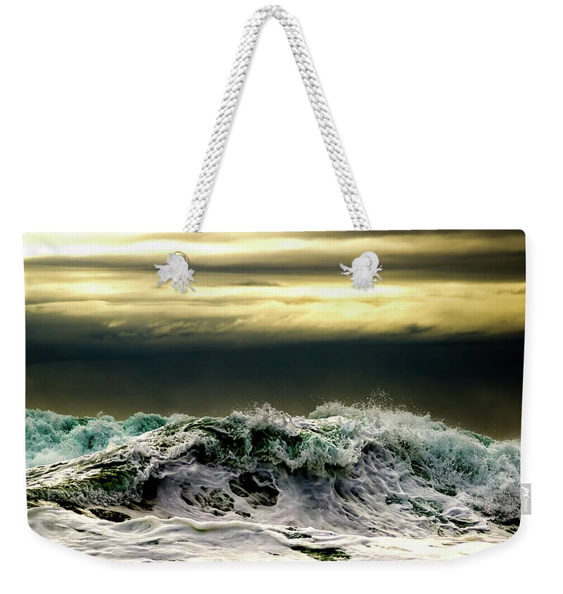 Sky Weekender Tote Bag featuring the photograph Moody by Stelios Kleanthous