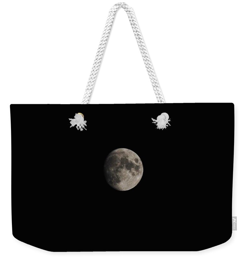 Eric Liller Weekender Tote Bag featuring the photograph Moon Glow by Eric Liller