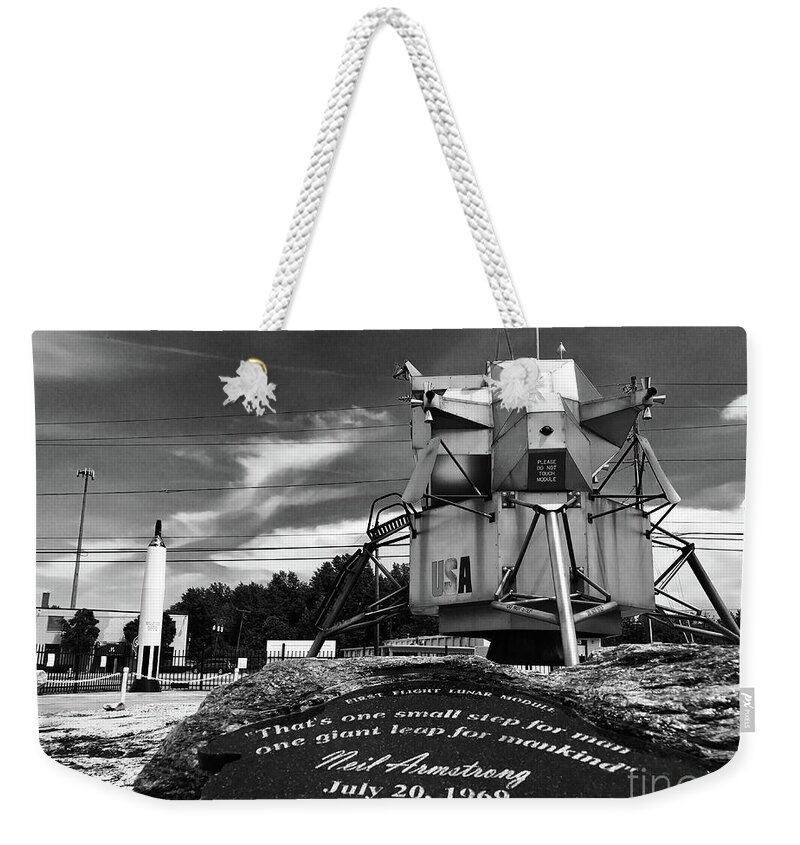 Moon Weekender Tote Bag featuring the photograph Moon Walker by Michael Krek