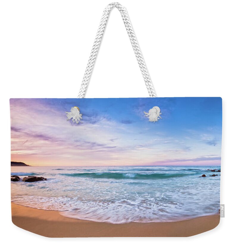 Mad About Wa Weekender Tote Bag featuring the photograph Bunker Bay Sunset, Margaret River by Dave Catley