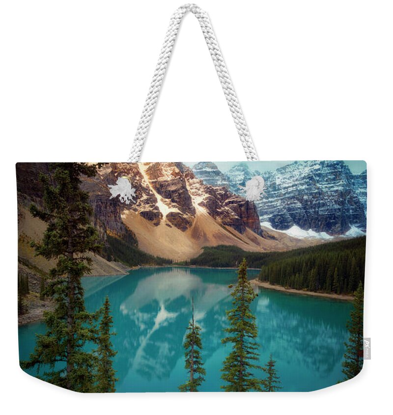 Sunrise Weekender Tote Bag featuring the photograph Morning Eruption by Nicki Frates