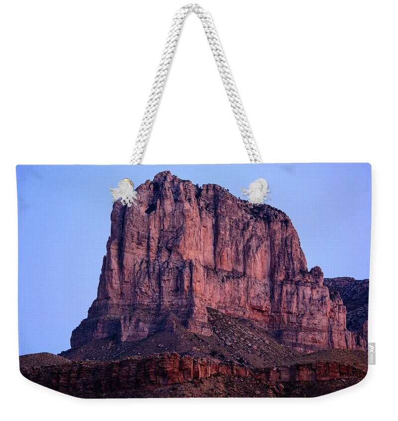 El Capitan Weekender Tote Bag featuring the photograph Morning Reflections by Tikvah's Hope