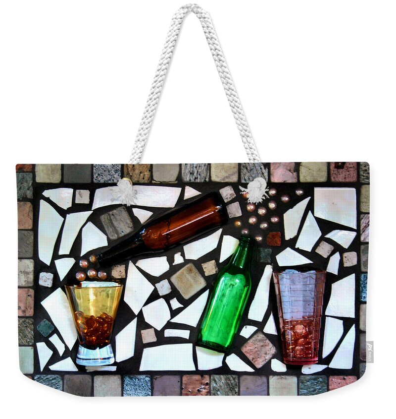 Mosaic Weekender Tote Bag featuring the photograph Mosaic by Kristin Elmquist
