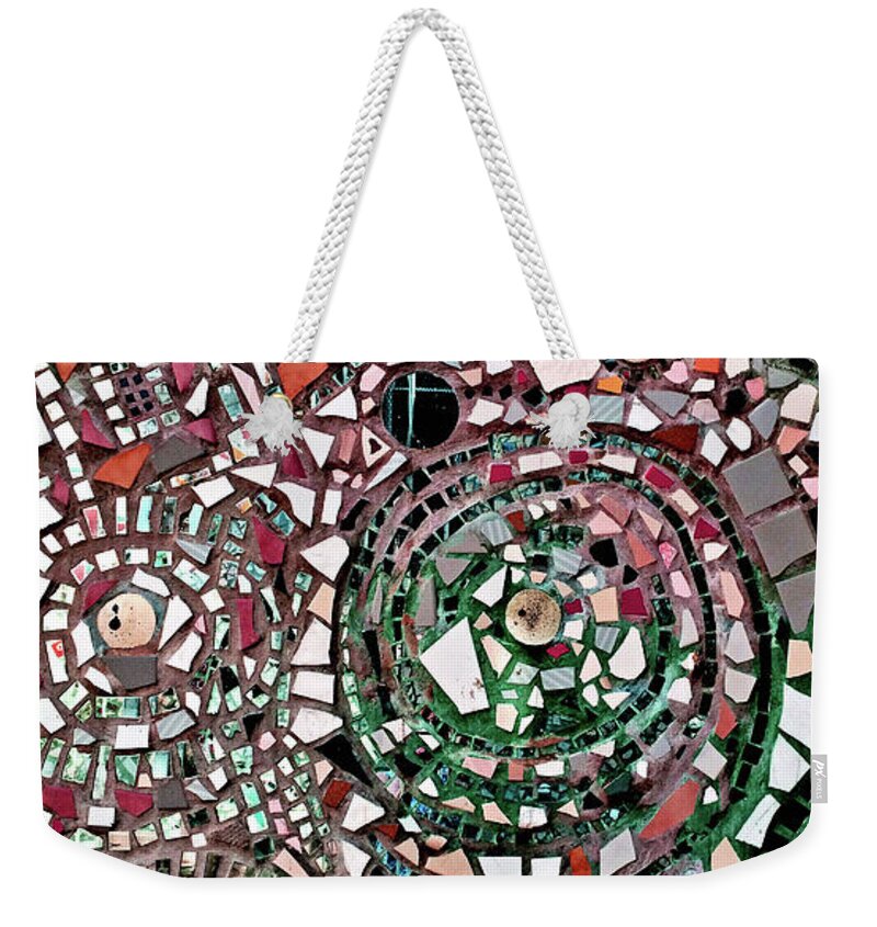 Mosaic Weekender Tote Bag featuring the photograph Mosaic No. 26-1 by Sandy Taylor