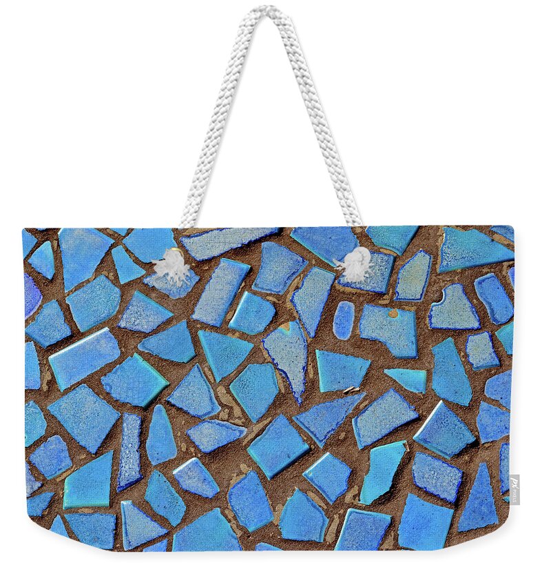 Mosaic Weekender Tote Bag featuring the photograph Mosaic No. 31-1 by Sandy Taylor