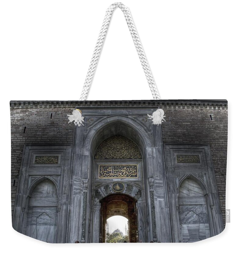Mosque Weekender Tote Bag featuring the photograph Mosque by Jackie Russo