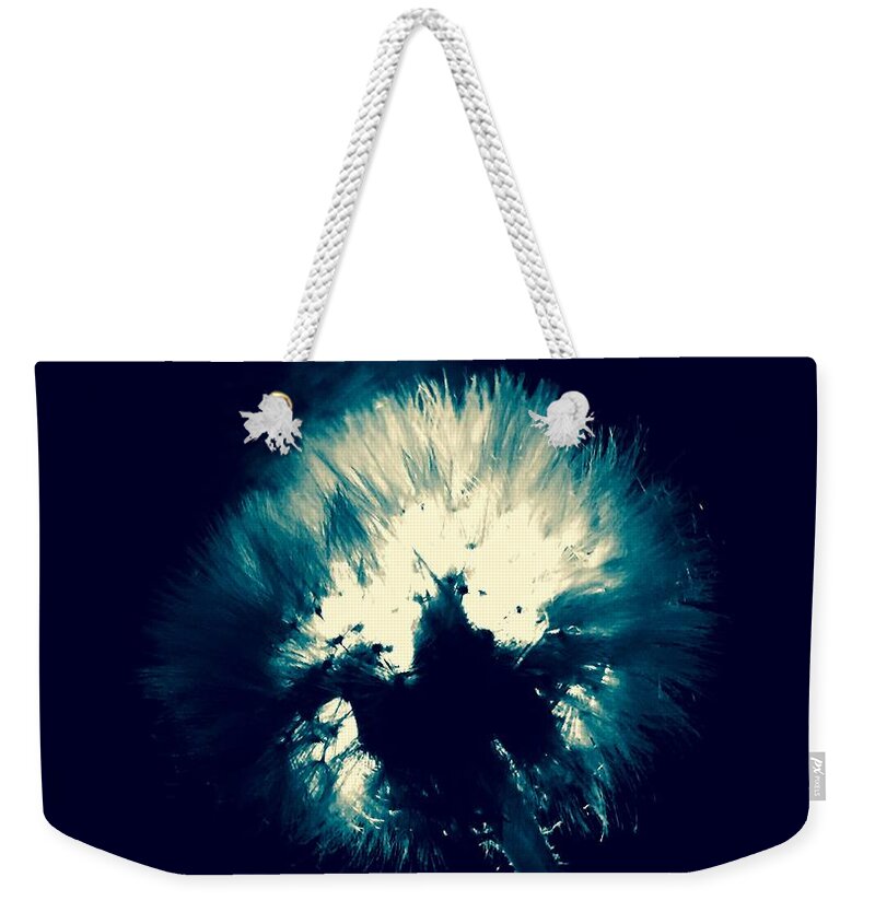 Orphelia Aristal Weekender Tote Bag featuring the photograph Moth Man by Orphelia Aristal