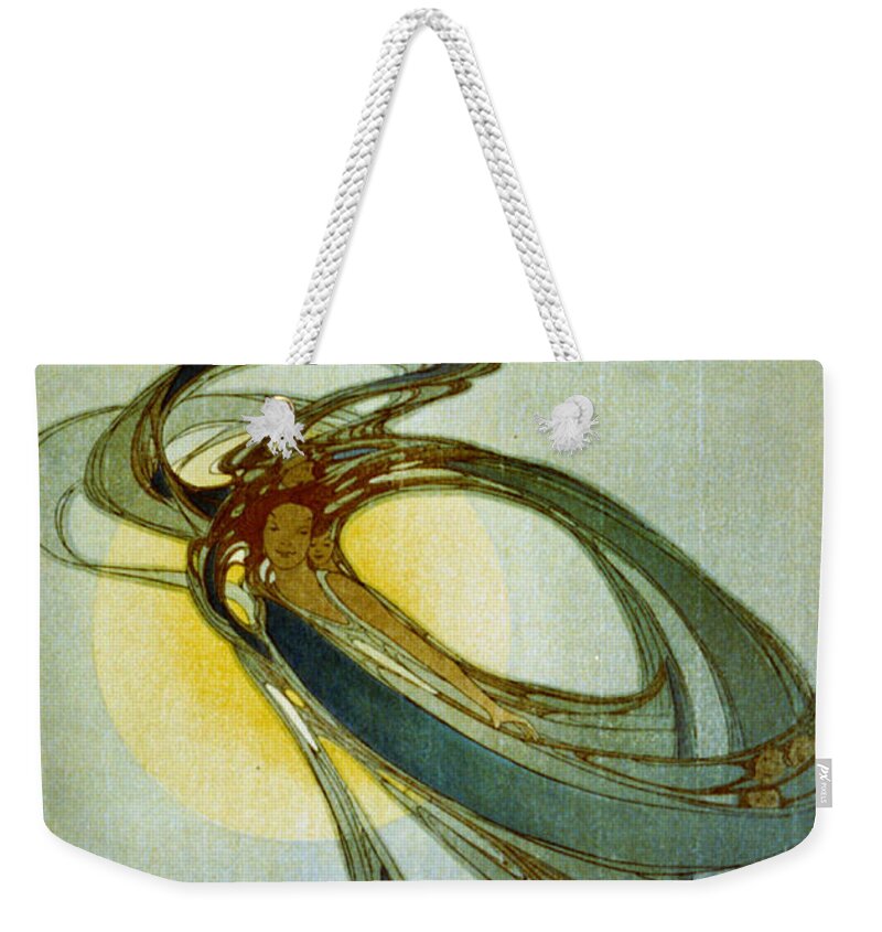 Mother West Wind 1920 Weekender Tote Bag featuring the photograph Mother West Wind 1920 by Padre Art