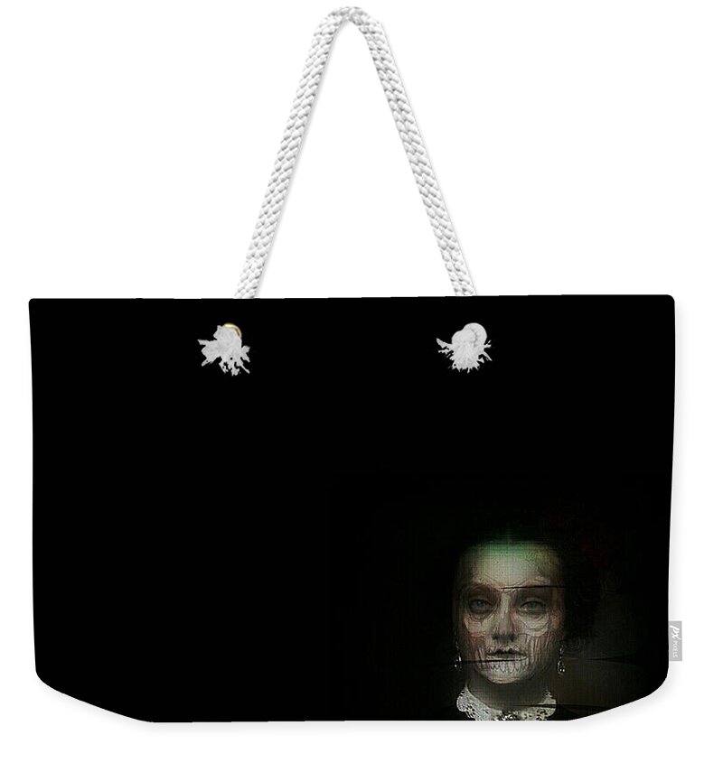 Skeleton Weekender Tote Bag featuring the digital art Mother's Day by Delight Worthyn