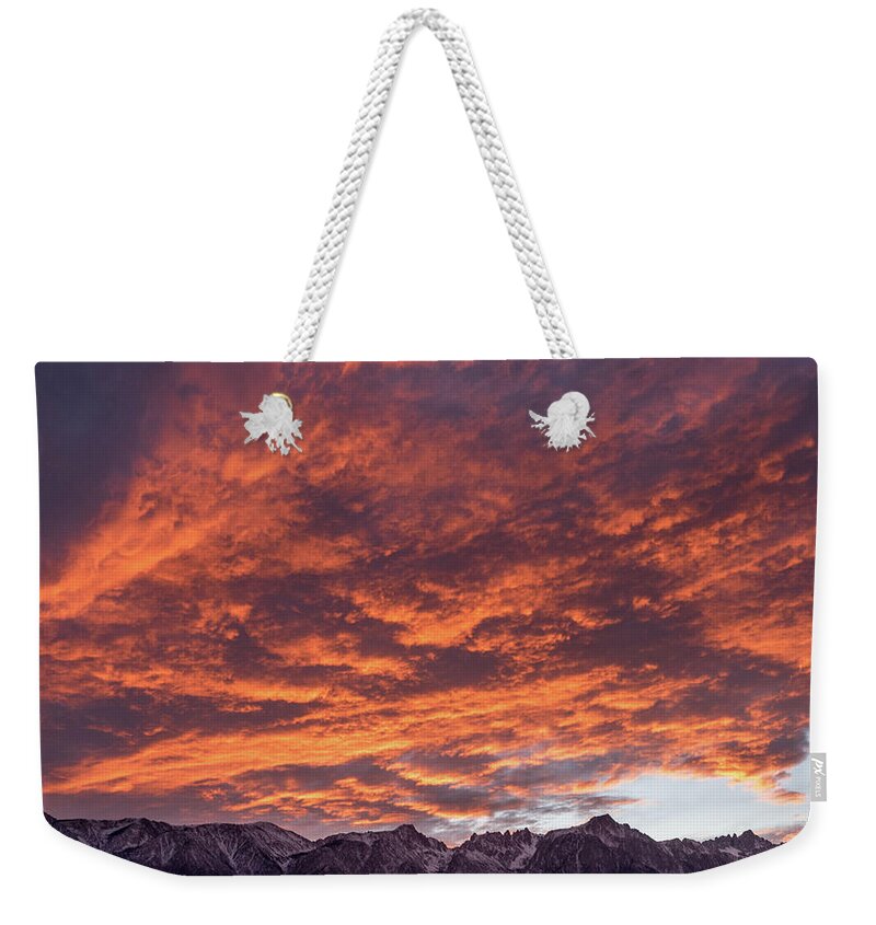 Mount Weekender Tote Bag featuring the photograph Mount Whitney by Martin Gollery