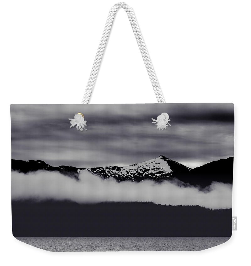 Mountain Weekender Tote Bag featuring the photograph Mountain Contrast by Jason Roberts