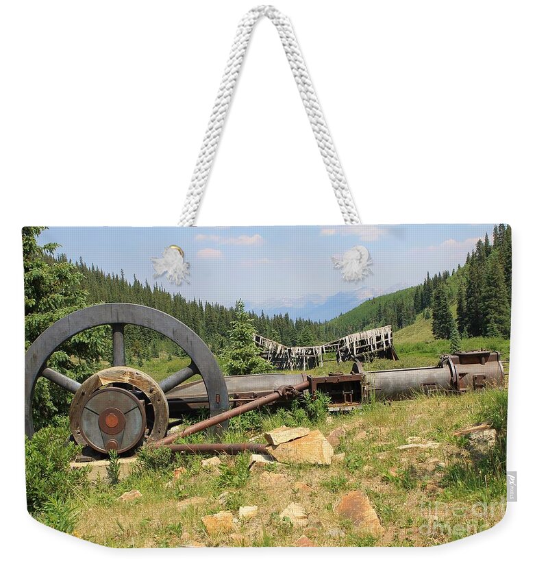 Nature Weekender Tote Bag featuring the photograph Mountain Treasures 2 by Tonya Hance