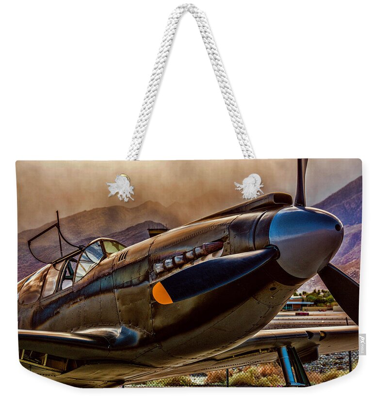 California Weekender Tote Bag featuring the photograph Mrs Virginia by Tommy Anderson
