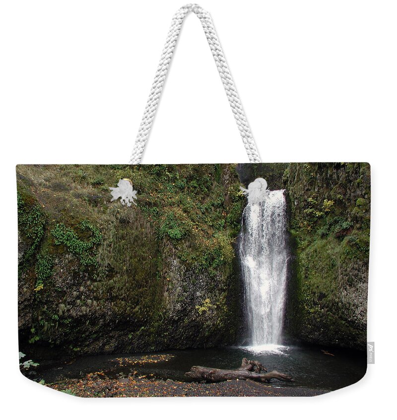 Multnomah Falls Weekender Tote Bag featuring the photograph Multnomah Falls 2 by DArcy Evans