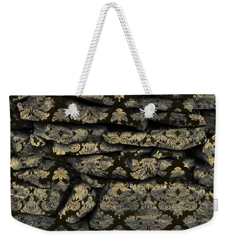 Photography Weekender Tote Bag featuring the photograph My Pretty Rock Wall by Susan Kinney