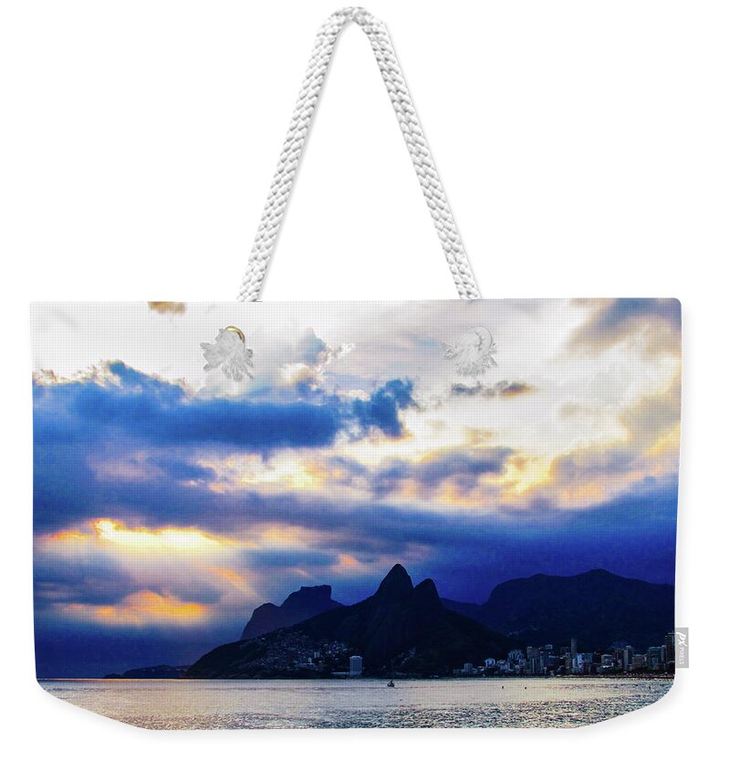 Ipanema Beach Weekender Tote Bag featuring the photograph My Rio by Cesar Vieira