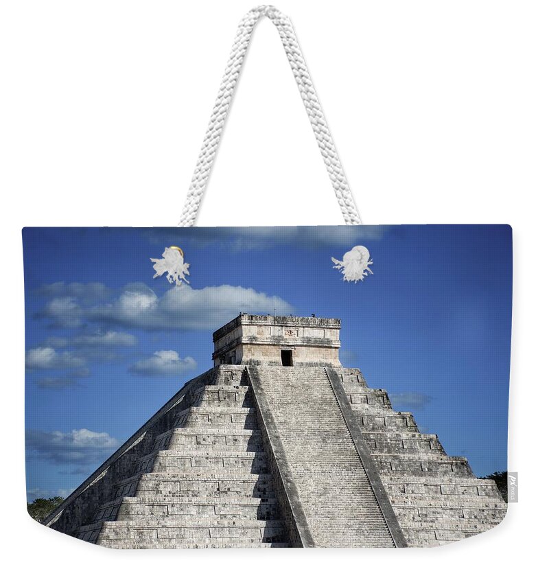 Mexico Weekender Tote Bag featuring the photograph Mysterious El Castillo by Robert Grac