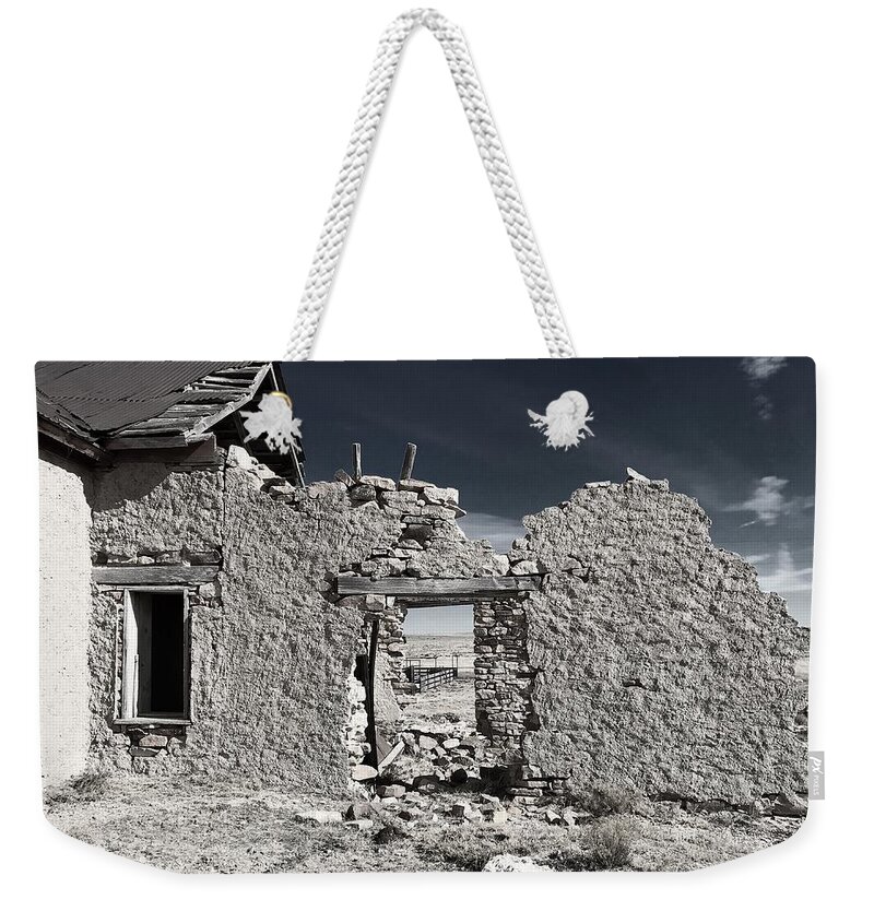 Abandoned Weekender Tote Bag featuring the photograph Mystery Ranch No. 20 by Brad Hodges
