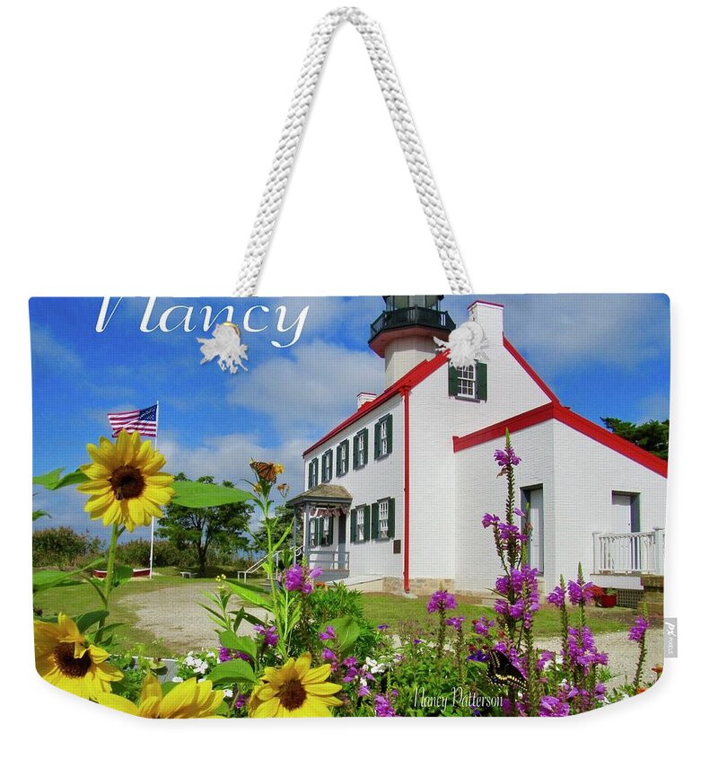  Weekender Tote Bag featuring the photograph Nancy by Nancy Patterson
