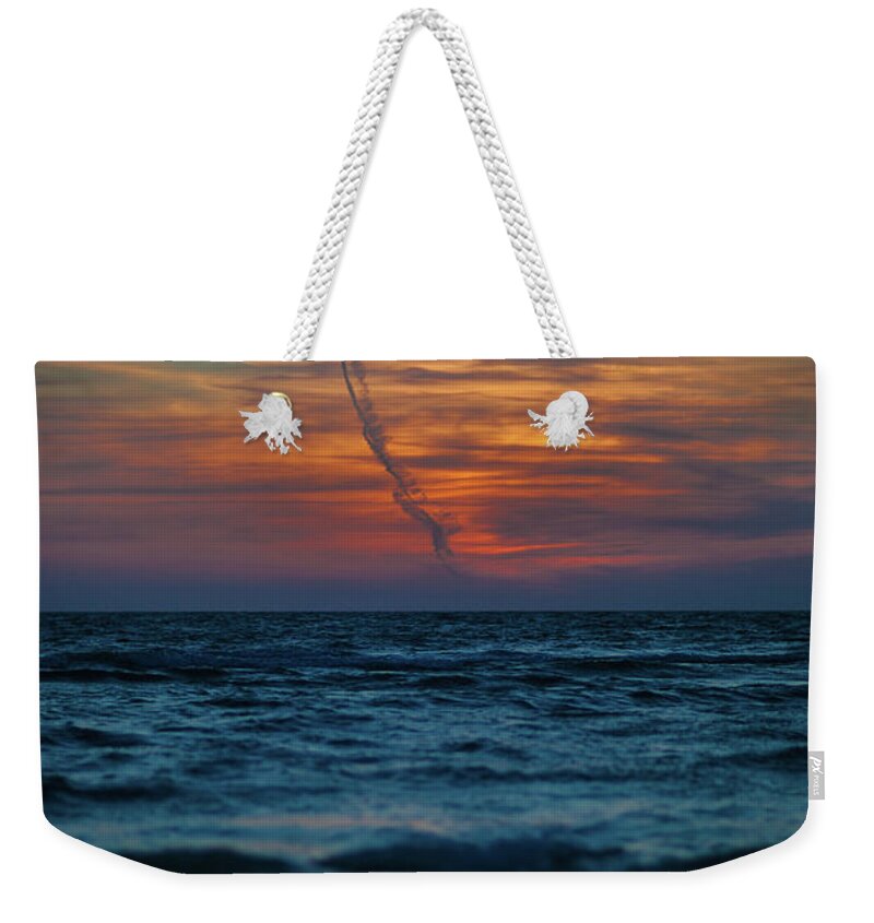 Naples Weekender Tote Bag featuring the photograph Naples Launch by Dan Vidal