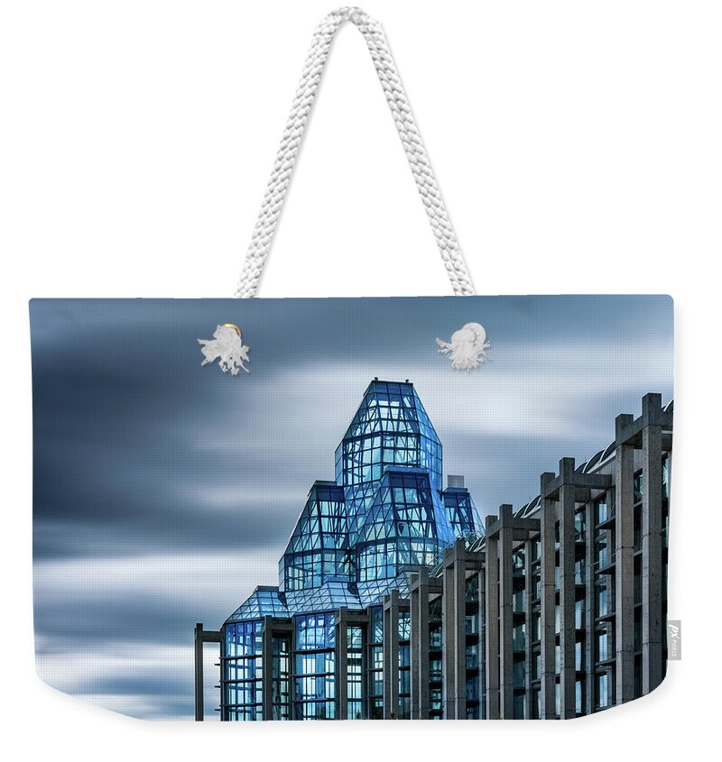 National Gallery Weekender Tote Bag featuring the photograph National Gallery of Canada by M G Whittingham