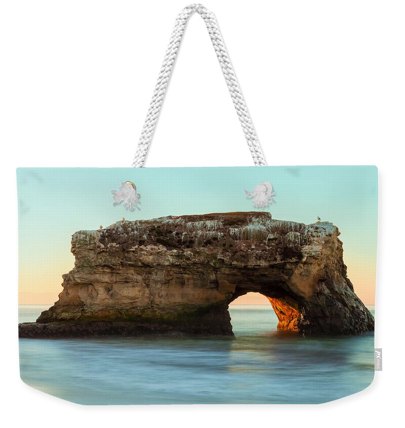 Landscape Weekender Tote Bag featuring the photograph Natural Bridge by Jonathan Nguyen