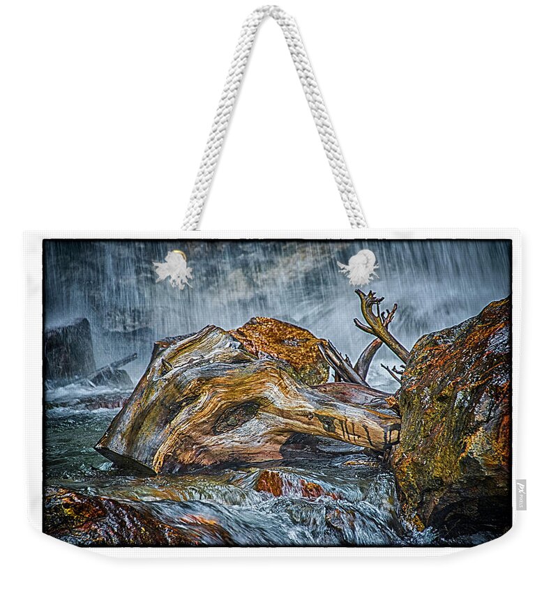 Wood Weekender Tote Bag featuring the photograph Natural by R Thomas Berner
