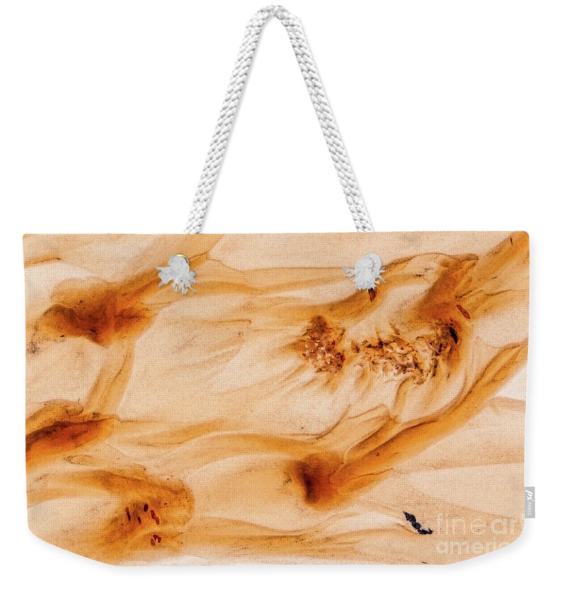 Sand Weekender Tote Bag featuring the photograph Nature's Art 2 by Werner Padarin