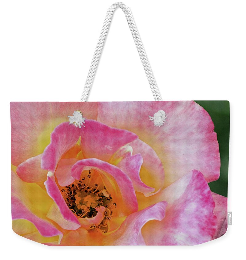 Flower Weekender Tote Bag featuring the photograph Nature's Beauty by Ed Clark