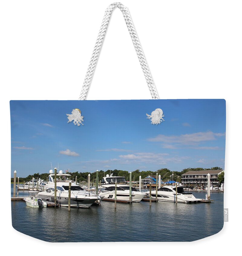Nautical Weekender Tote Bag featuring the photograph Nautical Dreaming by Cynthia Guinn
