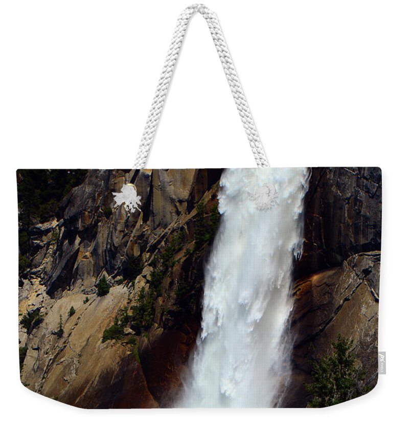 Nevada Falls Weekender Tote Bag featuring the photograph Nevada Falls by Raymond Salani III