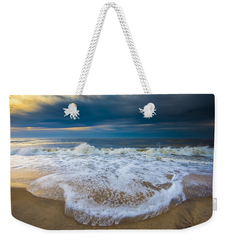 Ocean Weekender Tote Bag featuring the photograph Never Ending by Steven Ainsworth