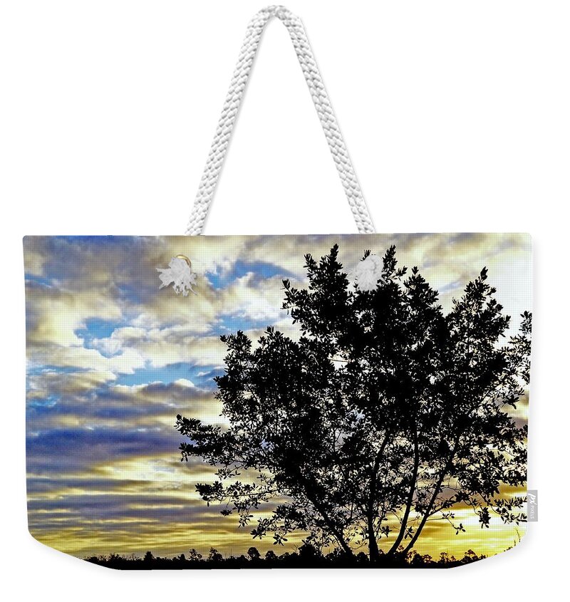 Sunrise Weekender Tote Bag featuring the photograph Never Enough by Melanie Moraga
