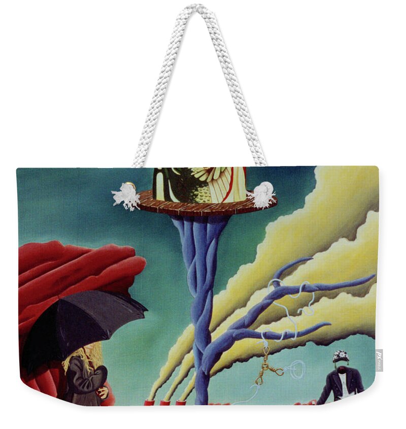  Weekender Tote Bag featuring the painting New Beginings by Paxton Mobley