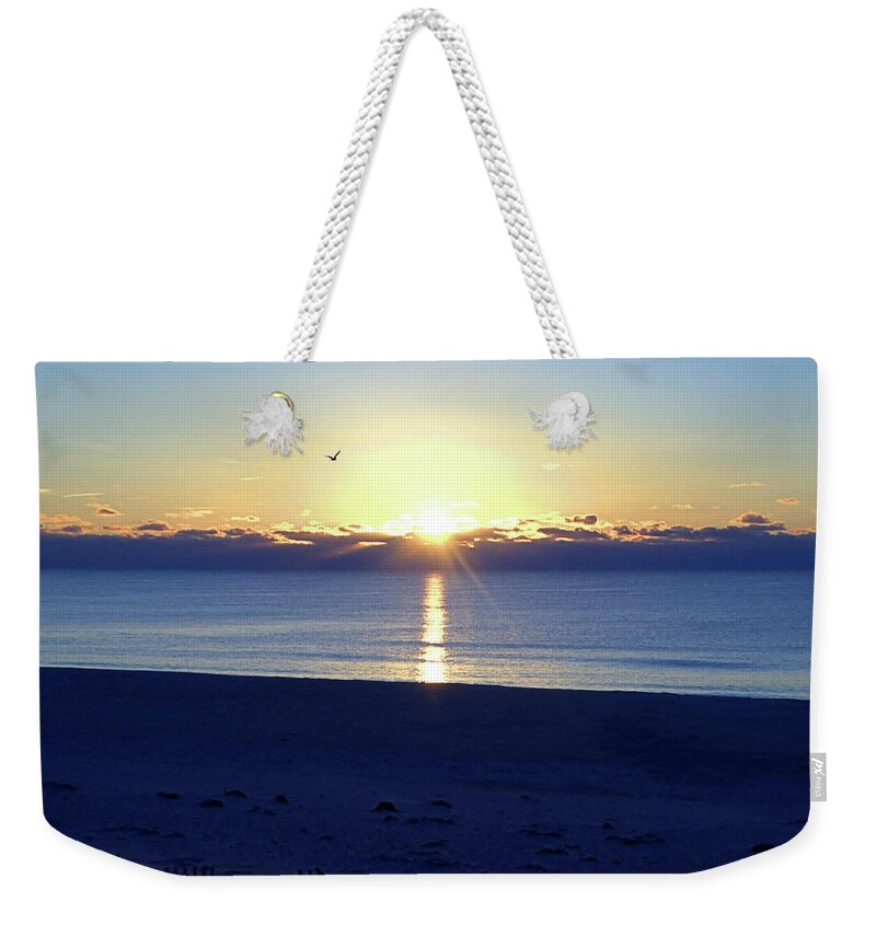 Seas Weekender Tote Bag featuring the photograph New Day I I by Newwwman