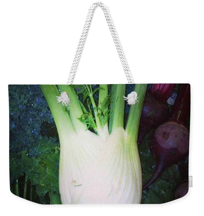Food Weekender Tote Bag featuring the photograph Newest Heart Transplant by Bryce Collins