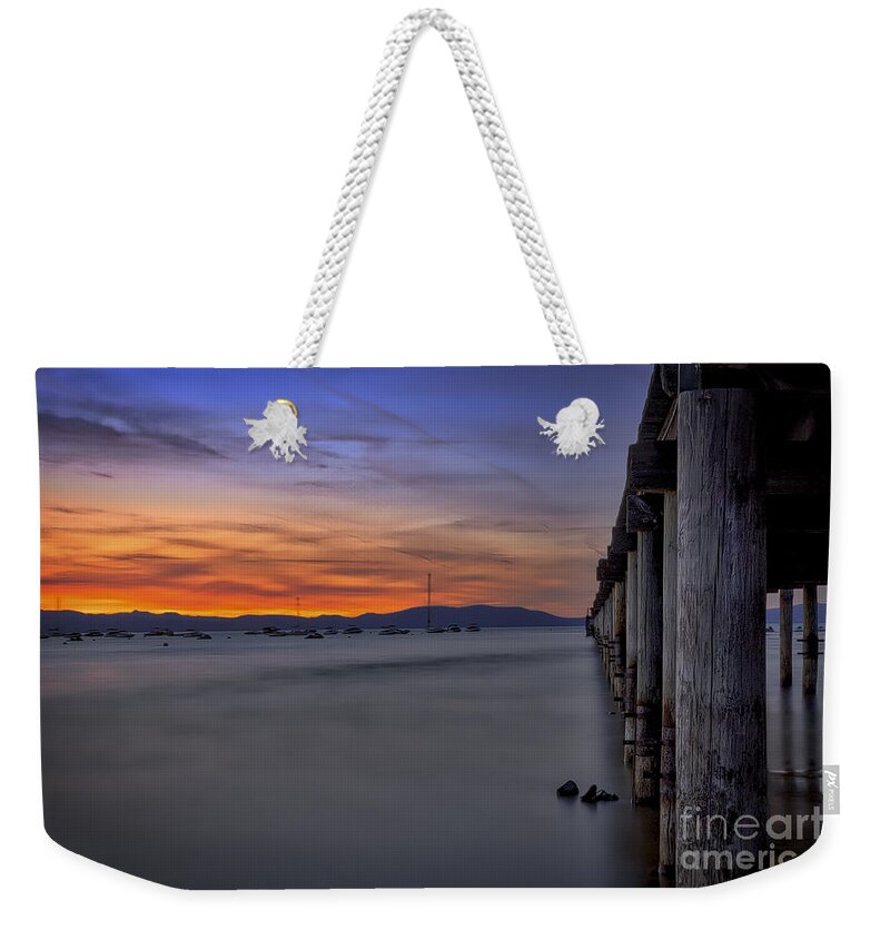 Timber Cove Weekender Tote Bag featuring the photograph Next To Nothing by Mitch Shindelbower