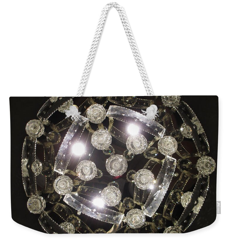 Chandelier Weekender Tote Bag featuring the photograph Nice Monte Carlo 02 by Annette Hadley