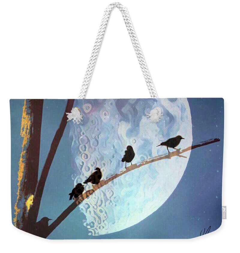 Birds Weekender Tote Bag featuring the photograph Night by Jackson Pearson